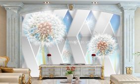 Giấy dán tường 3D 5D tại Phú Yên | Tranh dán tường 5D đẹp giá rẻ