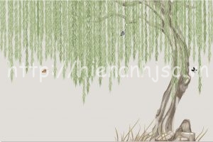 Giấy dán tường 3D 5D tại Sơn La | Các mẫu giấy dán tường rẻ đẹp 5 5D070 4 tranh cay lieu