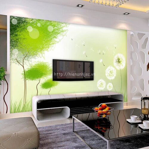 5D072-2-tranh hoa bo cong anh phoi cay xanh