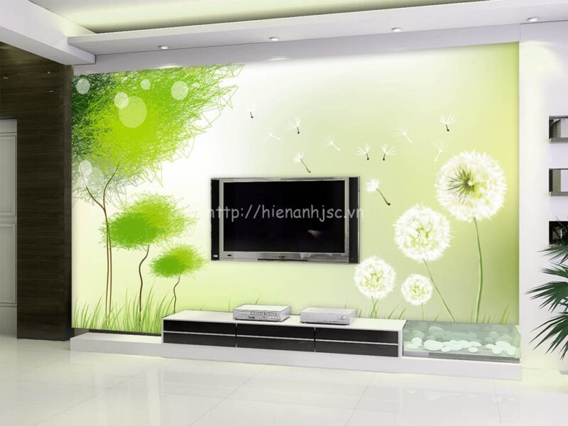5D072-3-tranh hoa bo cong anh phoi cay xanh