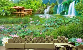 Những bức tranh hiệu ứng 5D sắc nét cho phòng nhà