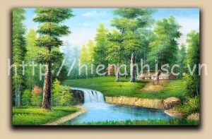 Giấy dán tường ở Bà Rịa - Vũng Tàu | Chuyên giấy dán tường cao cấp 3 5D075-2-tranh rung song binh di