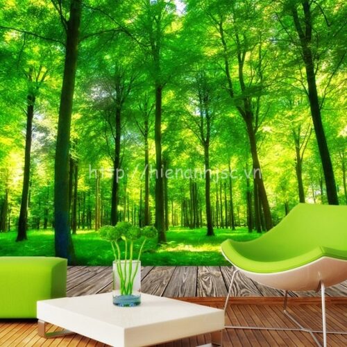 5D077-1-tranh rung xanh