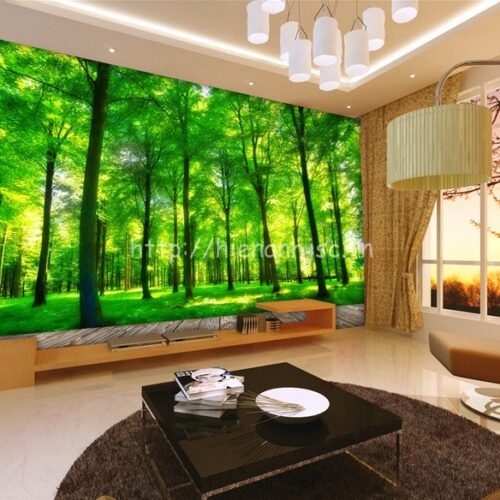 5D077-1-tranh rung xanh - Copy