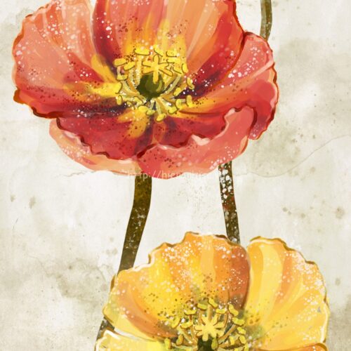 5d042-5-tranh 3D hoa ve tay hanh lang