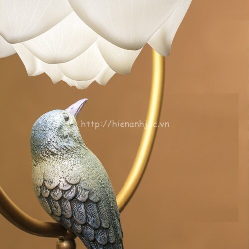 Đèn thả trang trí thiết kế bông sen và chim DTT016 7 DTT016-4-den tha trang tri hinh bong sen va chim