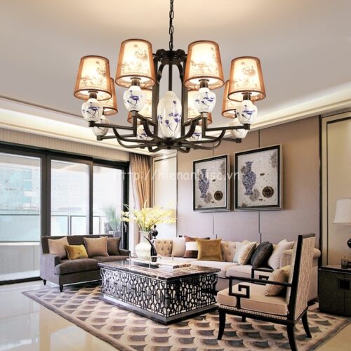 DTT022-1-den chum trang tri phoi chau gom phong cach trung hoa