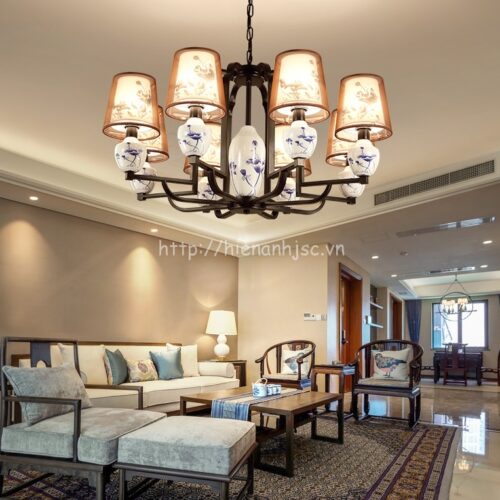 DTT022-2-den chum trang tri phoi chau gom phong cach trung hoa