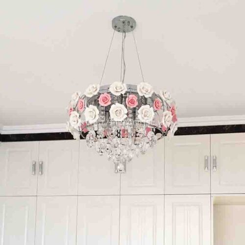 dtt013-2-den chum trang tri hoa hong phong cach chau au