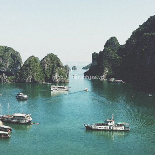 tranh dan tuong 5d vinh ha long