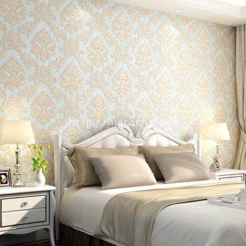 Giấy dán tường 3D - Họa tiết hoa văn dập nổi phong cách châu Âu 3D091 7 3D091-1-giay dan tuong 3d hoa tiet hoa van dap noi co dien