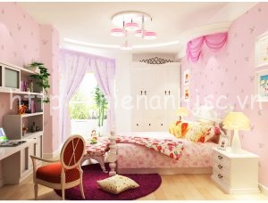 3D097-3-giay dan tuong 3d hoa tiet hoa hong nho