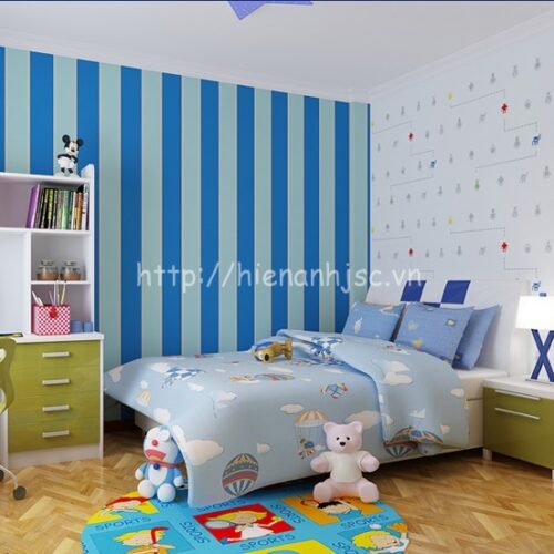 3D104-5-giay dan tuong 3d ke soc xanh trang don gian