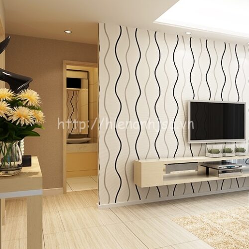 3D106-3-giay dan tuong 3d duong ke song don gian