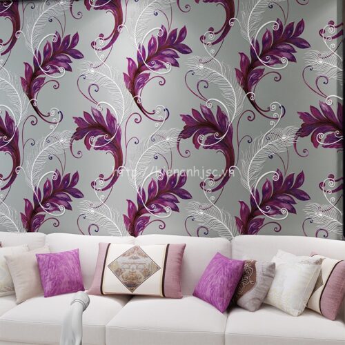 3D121-4-giay dan tuong 3d hoa tiet long chim