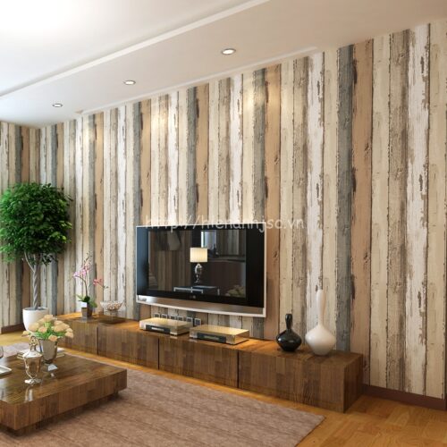 Giấy dán tường 3D - Họa tiết giả gỗ phong cách địa trung hải 3D123 5 3D123-2-giay dan tuong 3d hoa tiet gia go phong cach dia trung hai