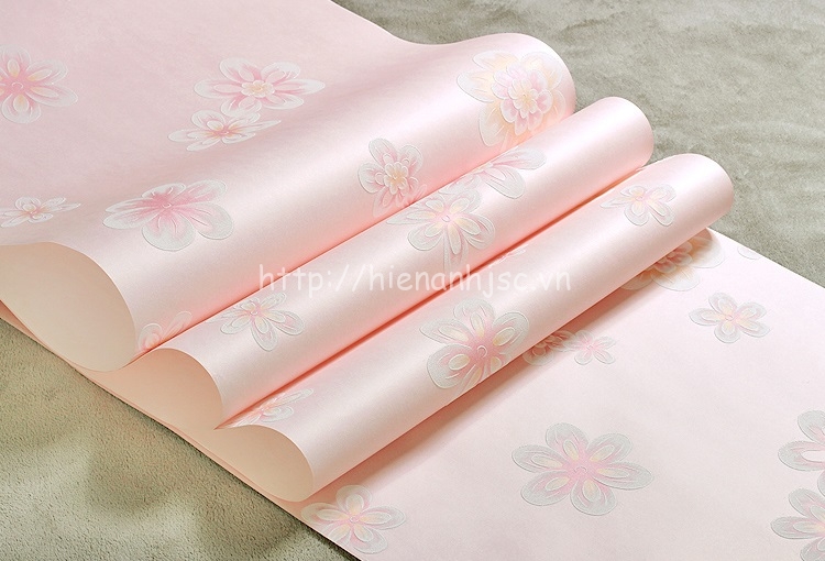 3D136 10 giay dan tuong 3d hoa tiet hoa dap noi