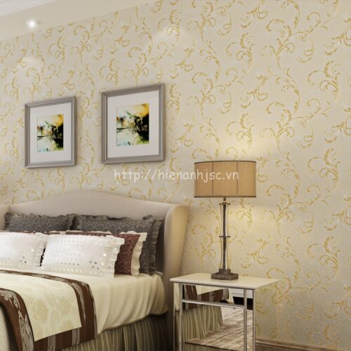 3d105-1-giay dan tuong 3d hoa tiet la khoai