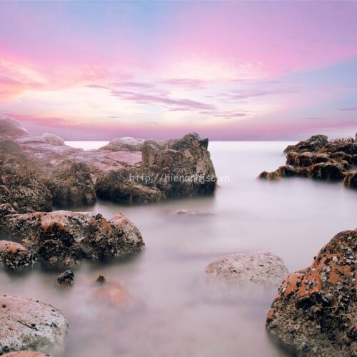 Tranh dán tường đảo Phan Thiết đẹp