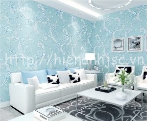 Lựa chọn giấy dán tường 3D theo xu hướng hiện đại 2018 2 3D143 7 giay dan tuong 3d hoa tiet hoa dap noi phong cach binh di