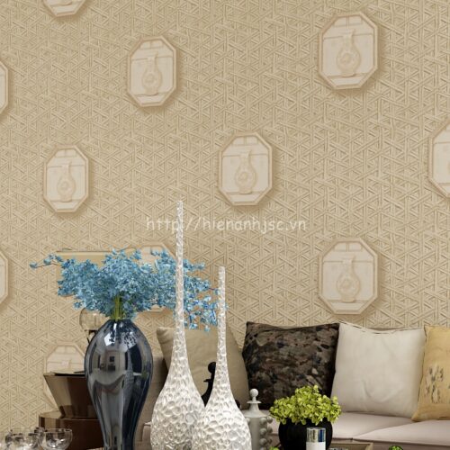 Giấy dán tường 3D - Họa tiết hoa văn bình gốm cổ điển 3D144 6 3D144-3-giay dan tuong 3d hoa tiet binh gom