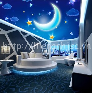 Giấy dán tường 3D tại Tây Hồ