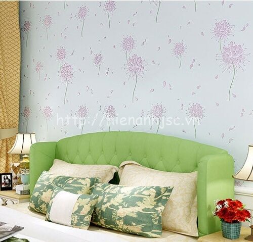 3D164-15-giay dan tuong 3d hoa tiet hoa cach dieu phong cach han quoc