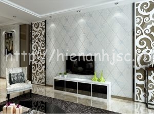 3D171-6-giay dan tuong 3D hoa tiet soc cheo kim cuong sang trọng