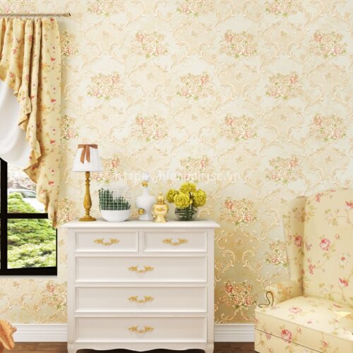 3D177-3-giay dan tuong 3d hoa tiet hoa thanh lich dap noi