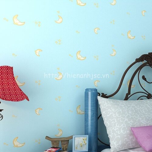 3D178-6-giay dan tuong 3d hoa tiet mat trang, ngoi sao cho phong ngu - Copy