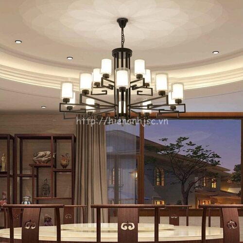 DTT033-13-Den chum trang tri phong khach hien dai kieu dang Tay Au