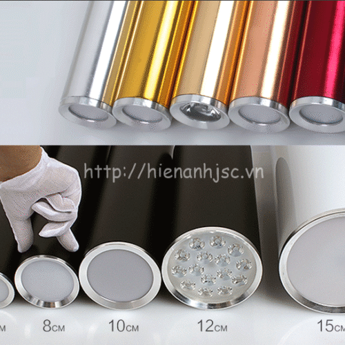 Đèn thả trang trí led hiện đại hình trụ ống DTT042 9 DTT042-7-den tha trang tri ca tinh