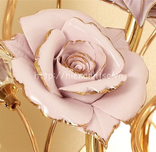 Đèn tường trang trí hoa hồng phong cách Pháp DTT043 7 DTT043-6-den tuong trang tri hoa hong