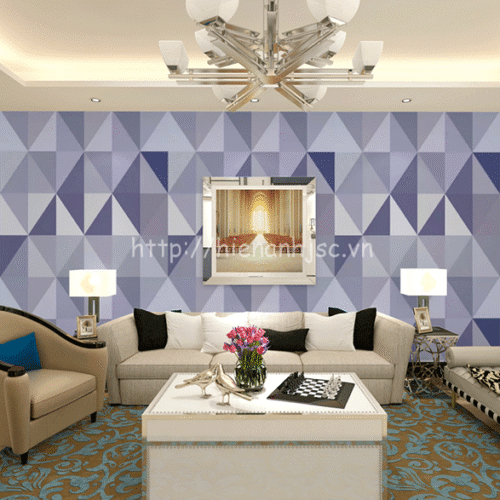 Giấy dán tường 3D - Họa tiết 3 chiều hiện đại 3D186 8 3D186-4-giay dan tuong hoa tiet 3 chieu don gian