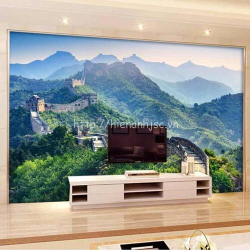 Tranh dán tường vạn lý trường thành - 5D144