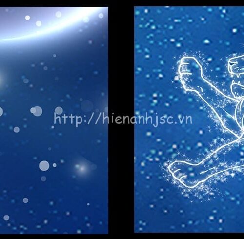 Tranh dán tường 5D - Bối cảnh 12 chòm sao hoàng đạo 5D147 5 Tranh dán tường bối cảnh 12 cung hoàng đạo - 5D147