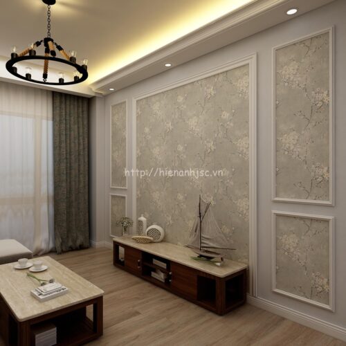 3D192-1-giay dan tuong hoa tiet hoa dao phong cach my co dien