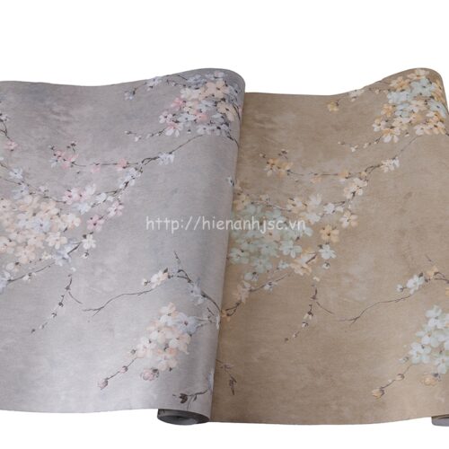 3D192-4-giay dan tuong hoa tiet hoa dao phong cach my co dien