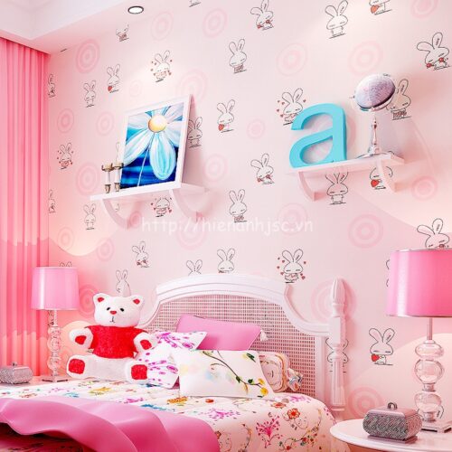 3D195-1-hoa thiet tho hoat hinh mau hong
