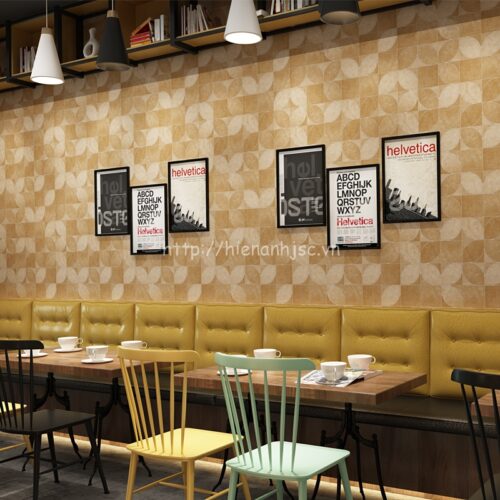 Giấy dán tường 3D - Họa tiết lá nhỏ caro cách điệu 3D213 5 3D213-2-hoa tiet-la-nho-caro-cach-dieu