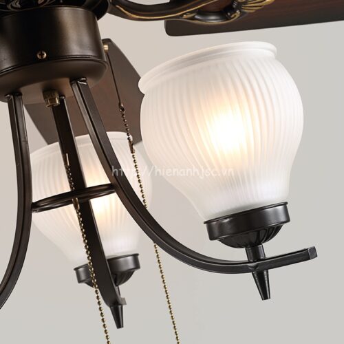 Đèn trang trí - Đèn quạt trần phong cách Châu Âu đơn giản DTT051 9 DTT051-5-den-quat-tran-phong-cach-chau-my-co-dien