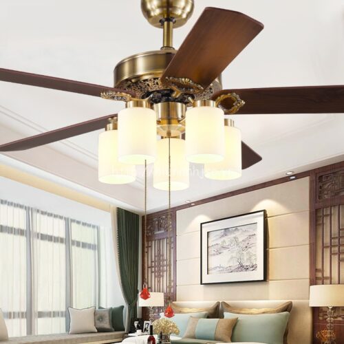 Đèn trang trí - Đèn quạt trần phong cách Châu Mỹ sang trọng DTT053 6 DTT053-1-den-quat-tran-don-gian-hien-dai