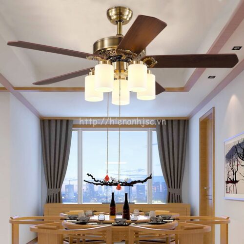 Đèn trang trí - Đèn quạt trần phong cách Châu Mỹ sang trọng DTT053 7 DTT053-3-den-quat-tran-don-gian-hien-dai