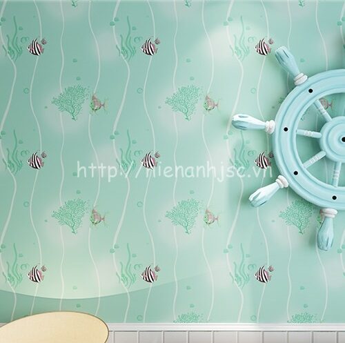 Giấy dán tường 3D - Họa tiết cá đại dương và san hô cho bé 3D215 5 3D215-8-giay-dan-tuong-dai-duong-ca-va-san-ho-cho-be