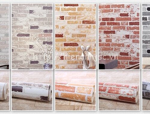 Giấy dán tường 3D - Giấy dán tường họa tiết giả gạch hiện đại 3D218 11 3D218-1-giay-dan-tuong-gia-gach