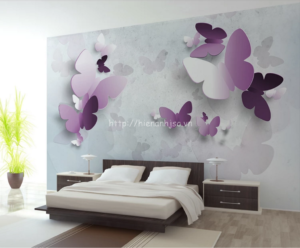 Giấy dán tường 3D tranh 5D quận 3 TPHCM