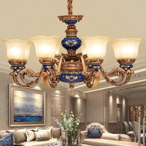 Đèn chùm trang trí phong cách retro Châu Mỹ DTT054 6 DTT054-1-den-chum-trang-tri-retro-chau-my