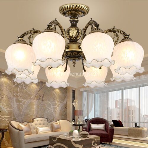 Đèn chùm ốp trần trang trí phong cách Châu Âu DTT057 11 DTT057-1-den-led-ap-tran-hien-dai