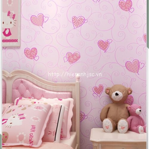 Giấy dán tường 3D - Họa tiết trái tim dây leo 3D222 6 3D222-giay-dan-tuong-hoa-tiet-trai-tim