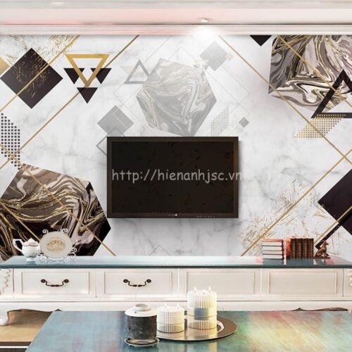 5D176-tranh-dan-tuong-hinh-hop-hien-dai-don-gian-nen-da-marble